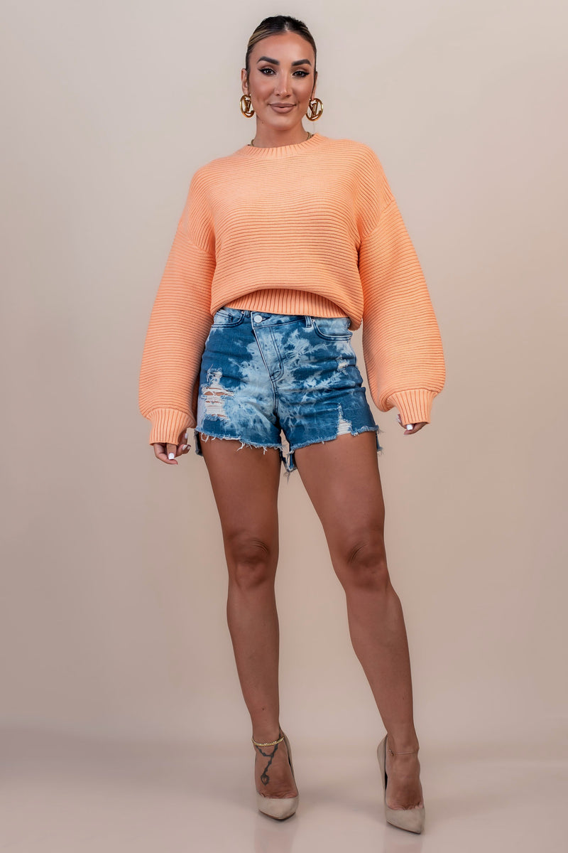 EVELYN SWEATER [ORANGE]