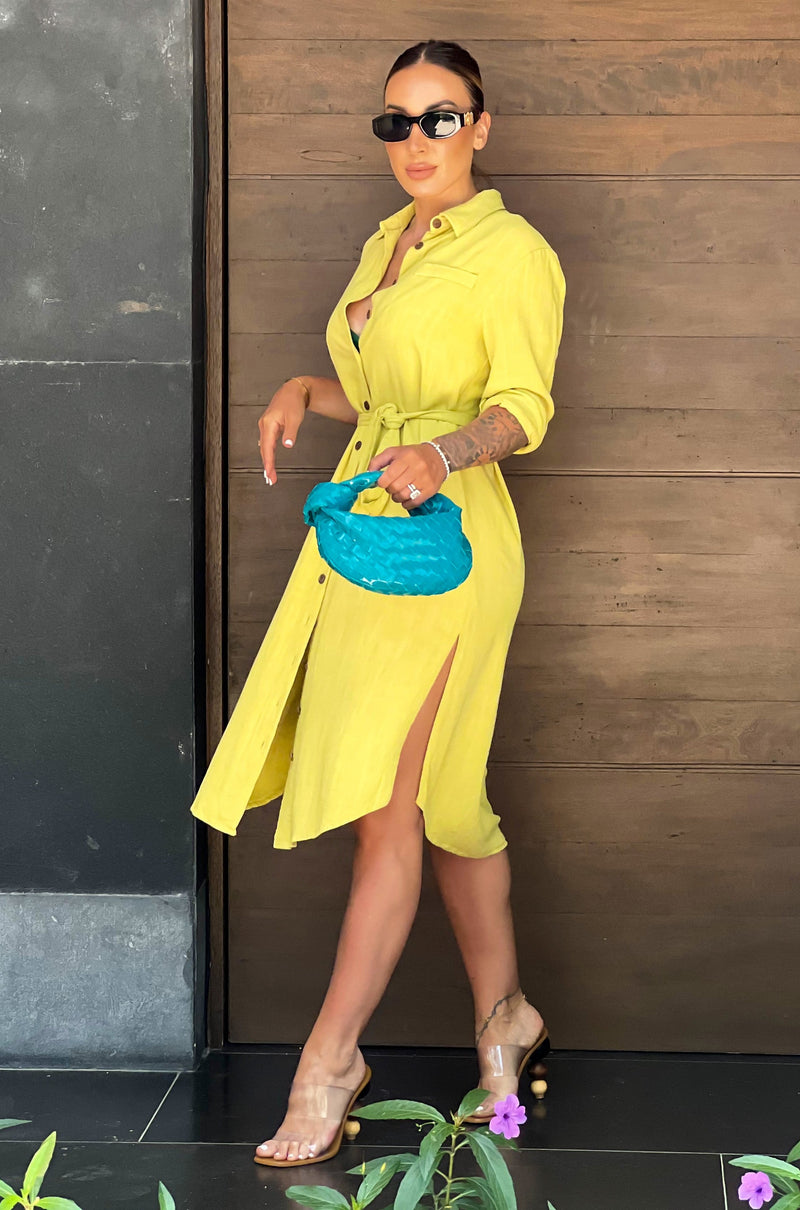 MAYBEL DRESS [LIME]