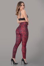 EGI LEGGINGS [RED LEOPARD]