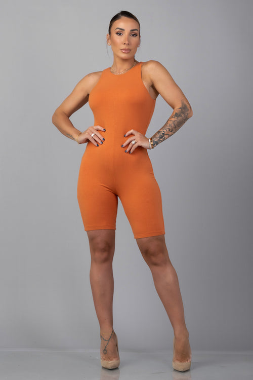 ESPERANZA ROMPER [ORANGE]