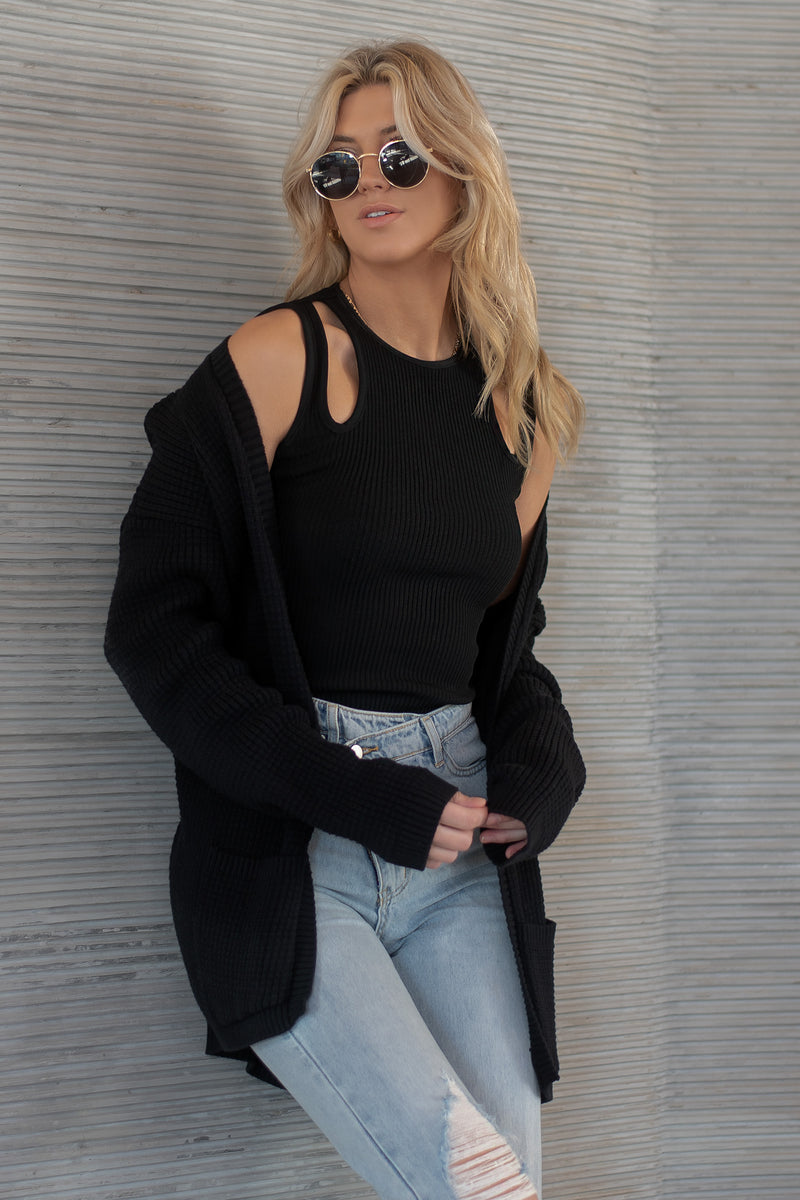 DIXIE TOP [BLACK]