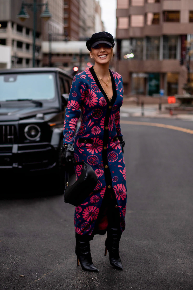 ALISHA CARDIGAN DRESS