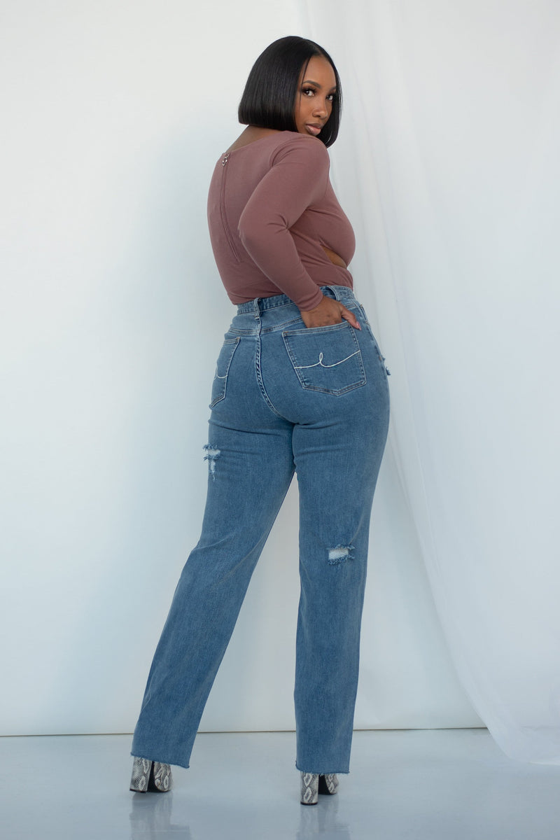 EGREIS BODYSUIT [MAUVE]
