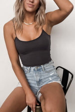 JANNY TANK TOP [CHARCOAL]