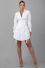 EMERSON DRESS [WHITE]