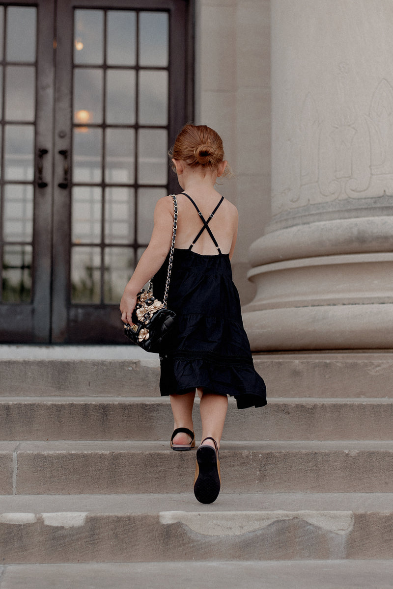 IVY TABITHA DRESS [BLACK]