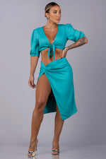 TONYA SET [TEAL]