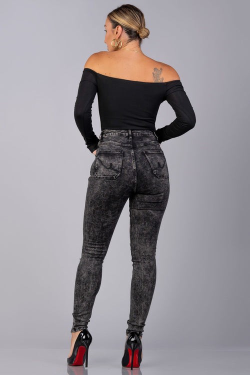 KENLY JEANS [BLACK]