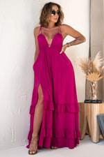 ERVINA DRESS [BERRY]