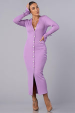 ANYA DRESS [PURPLE]