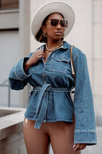 CALLAN DENIM TOP/JACKET