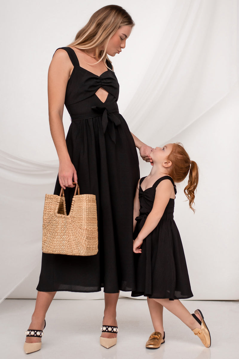 IVY EMILYN DRESS [BLACK]