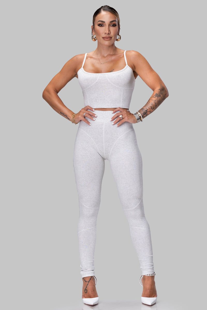 STEFFI SET [HEATHER GRAY]
