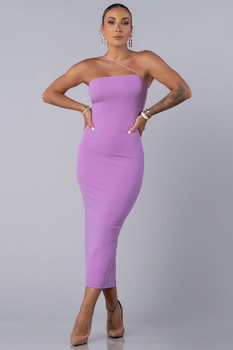 LIZETTE DRESS [PURPLE]