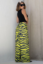 MAGDALIE PANTS [YELLOW ZEBRA]
