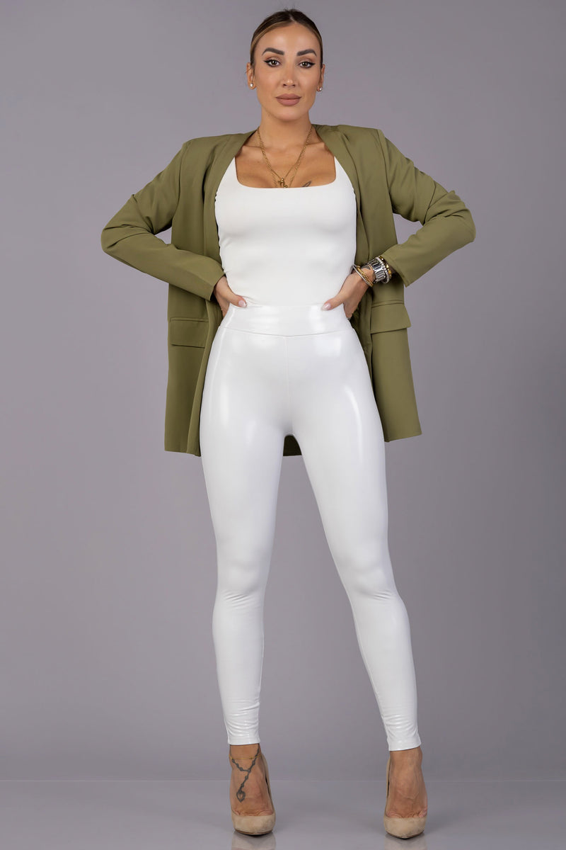 JENESSA LEGGINGS [WHITE]