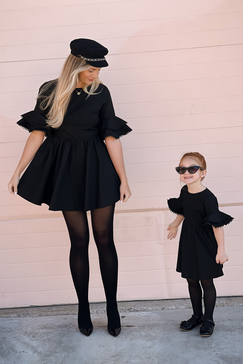 IVY ALBA DRESS [BLACK]