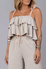 JUDI LINEN TOP