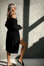 COZ'E ROBE [BLACK]