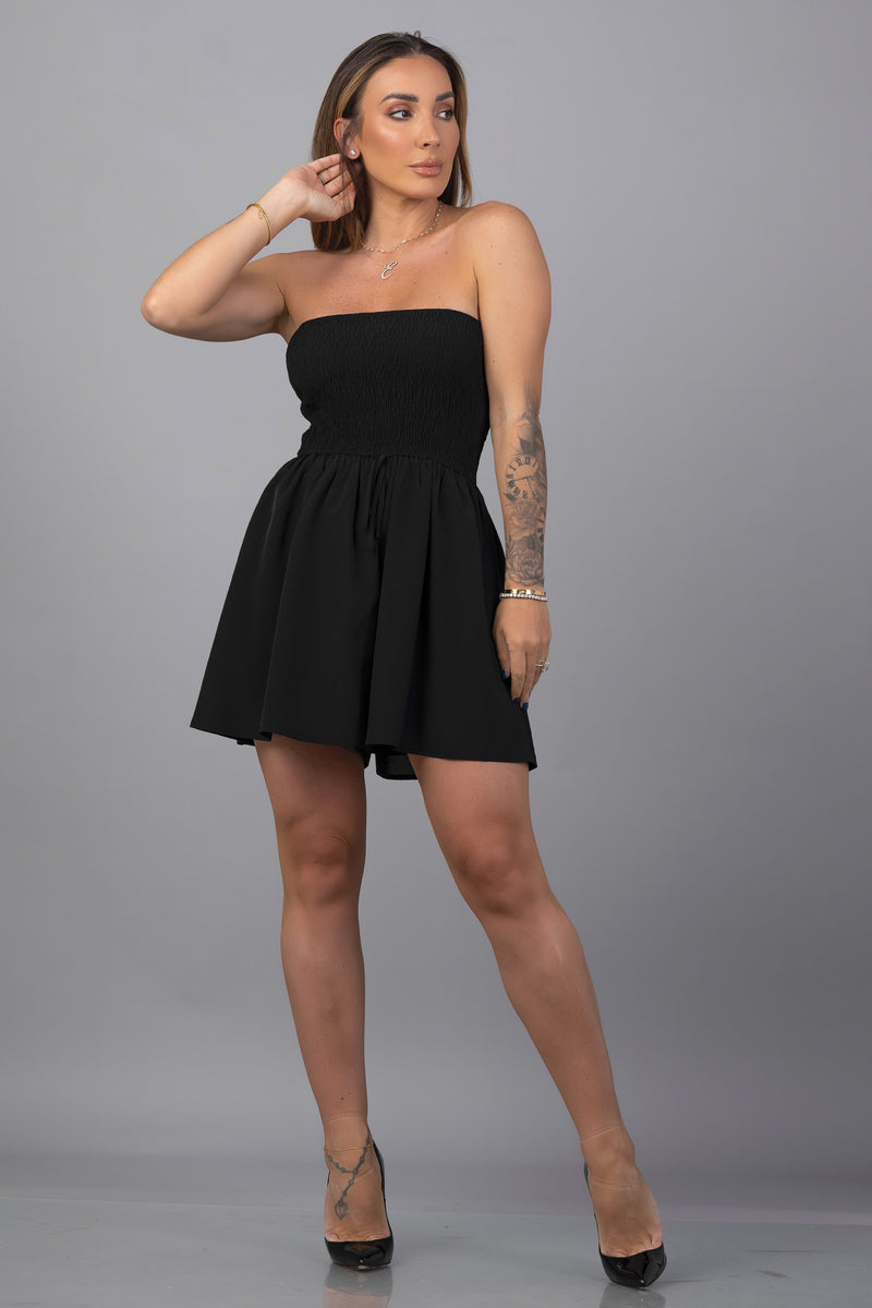 BERNICE ROMPER [BLACK]