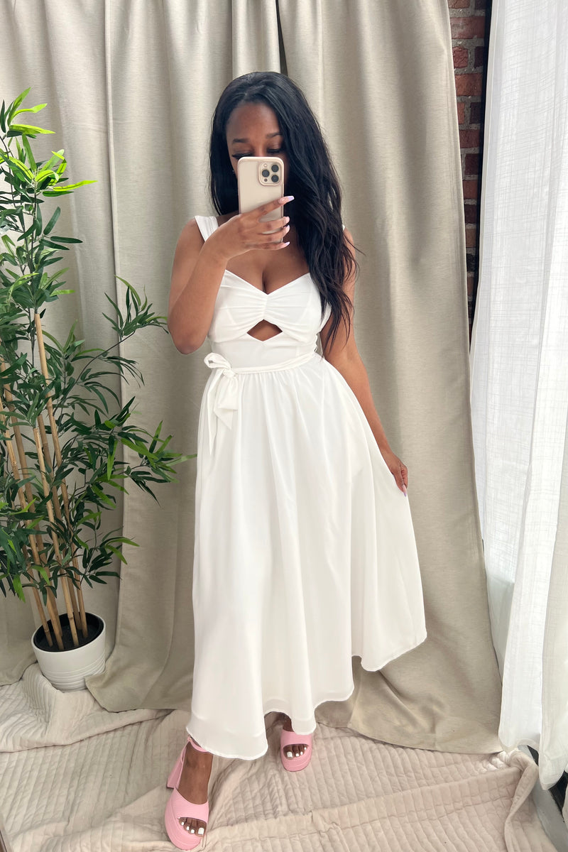 EMILYN DRESS [WHITE]