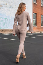 LIZZY TOP [TAUPE]