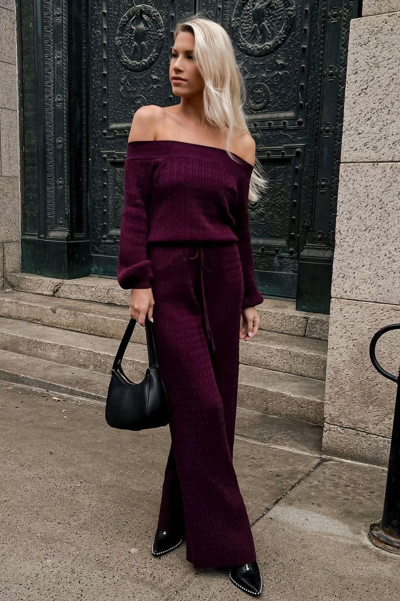 JANIE JUMPSUIT [WINE]