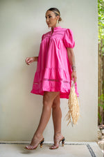 LETICIA DRESS [HOT PINK]