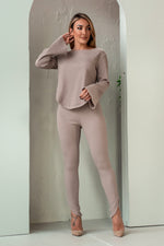 LIZZY TOP [TAUPE]