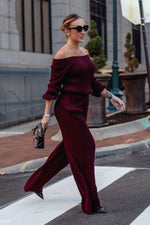 JANIE JUMPSUIT [WINE]