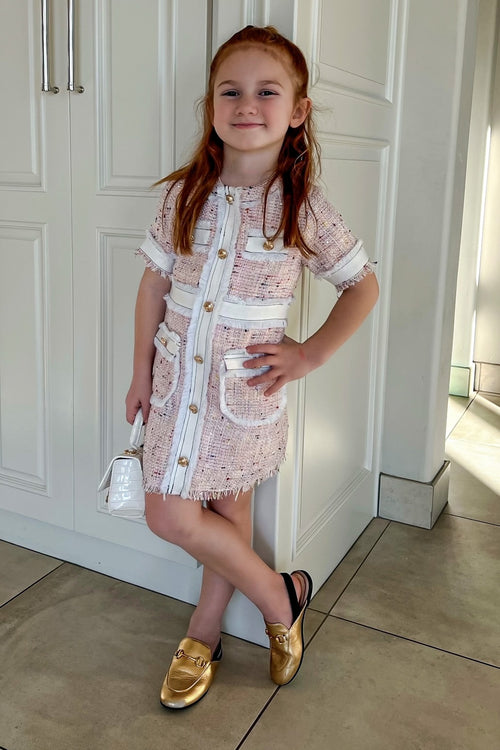 IVY PETUNIA DRESS [PINK]