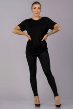 ROZ TOP [BLACK]