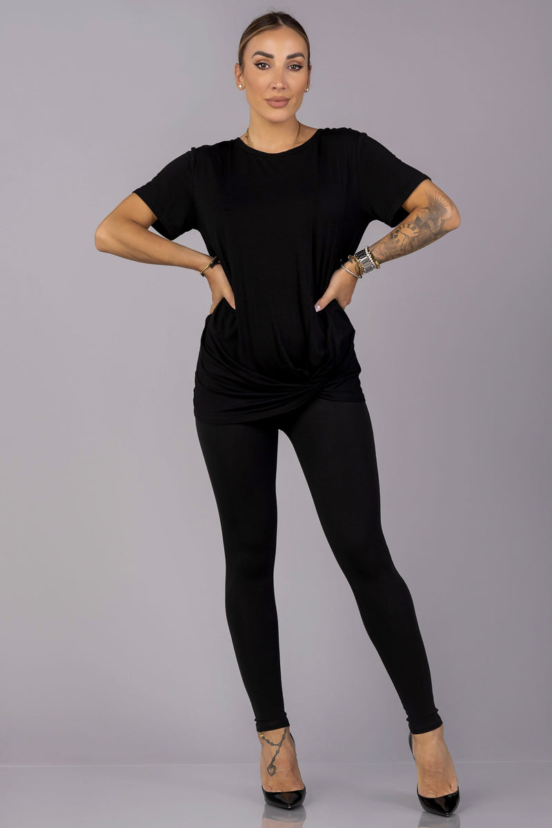 ROZ TOP [BLACK]