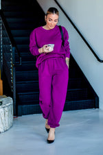 KAI CREWNECK [VIOLET]