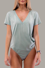 BYE T-SHIRT BODYSUIT [SAGE]