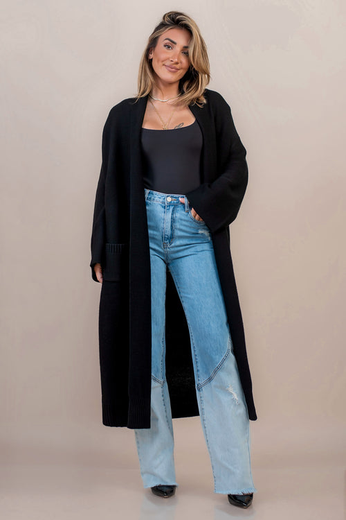 CHARLOTTE ROBE [BLACK]