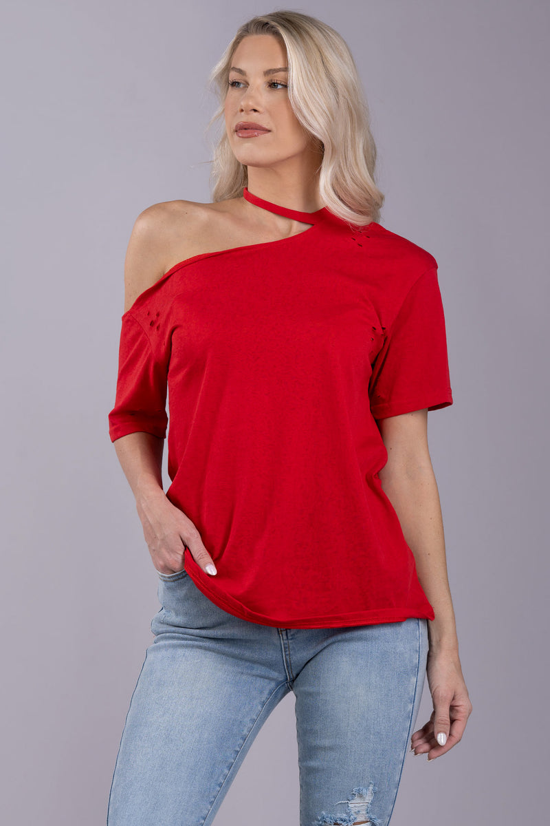 COLBY TEE [RED]