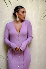 ANYA DRESS [PURPLE]