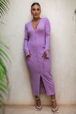 ANYA DRESS [PURPLE]