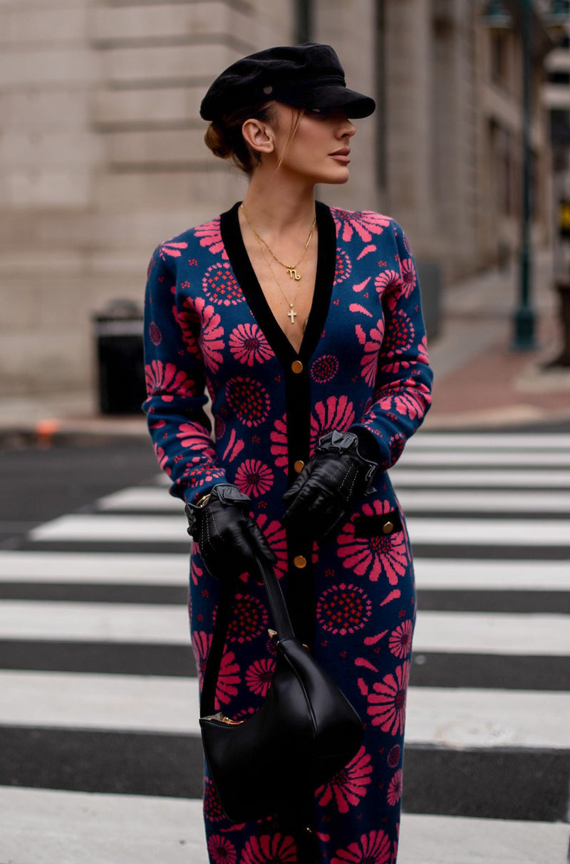 ALISHA CARDIGAN DRESS