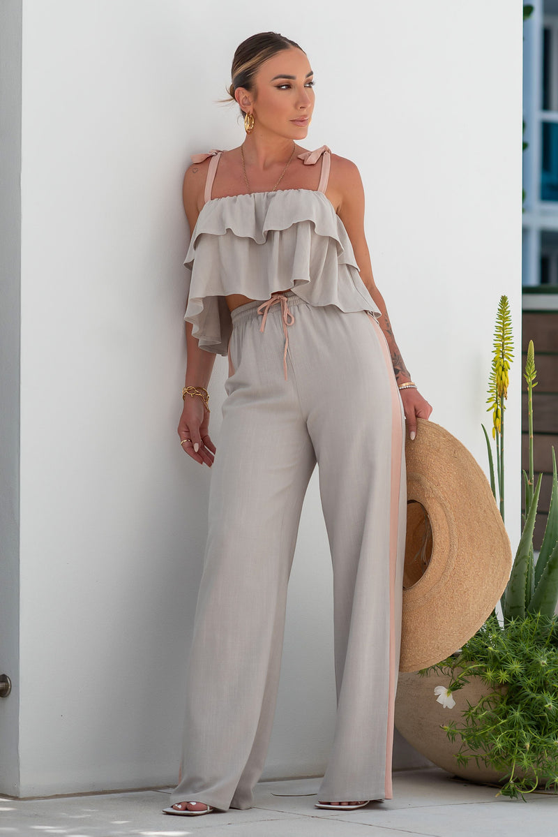 JUDI LINEN TOP
