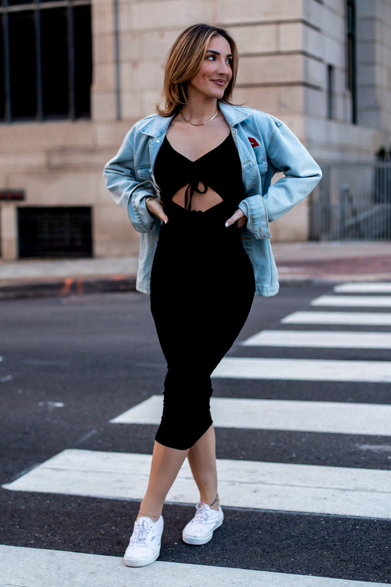 DINA DRESS 2.0 [BLACK]