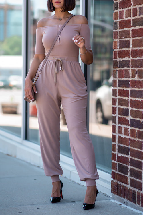 JULIANA JUMPSUIT [MOCHA]
