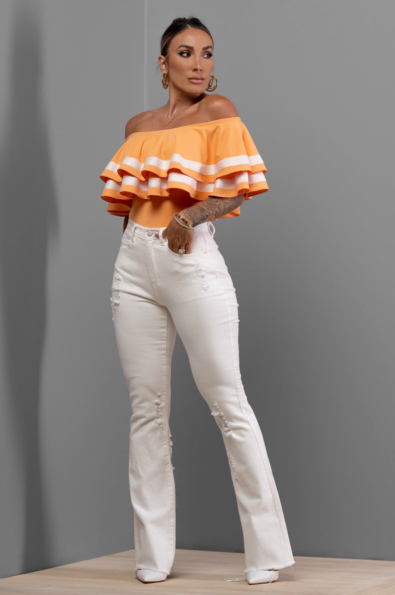 ARMANDA JEANS [WHITE]