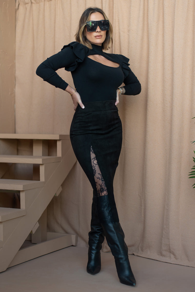 RAYDEN BODYSUIT [BLACK]