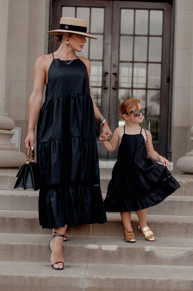 IVY TABITHA DRESS [BLACK]
