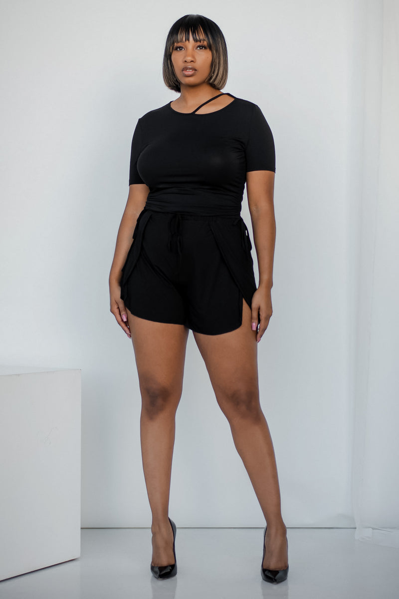 EBONY TOP [BLACK]