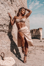 SLOAN SKIRT [NUDE]