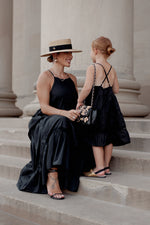 IVY TABITHA DRESS [BLACK]