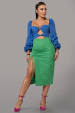 SAMAR DRESS [GREEN]